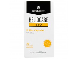 Imagen del producto Heliocare 360º d plus 30 cápsulas